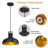 Dashiell 3 - Light Single Pendant-1535417818