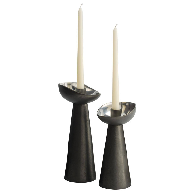 Argemone Candle Holders, Set of 2