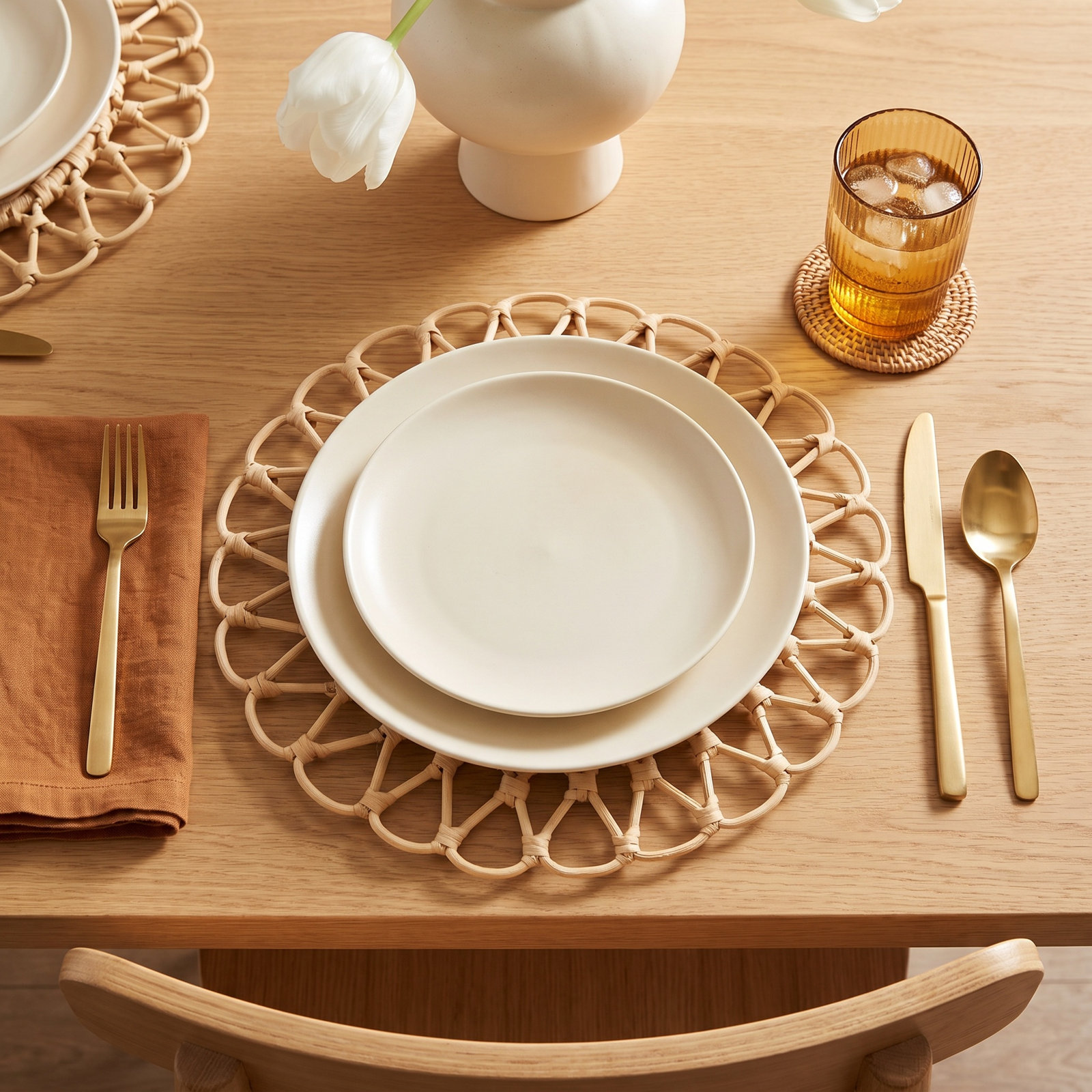 Anika Jute Placemat, Natural