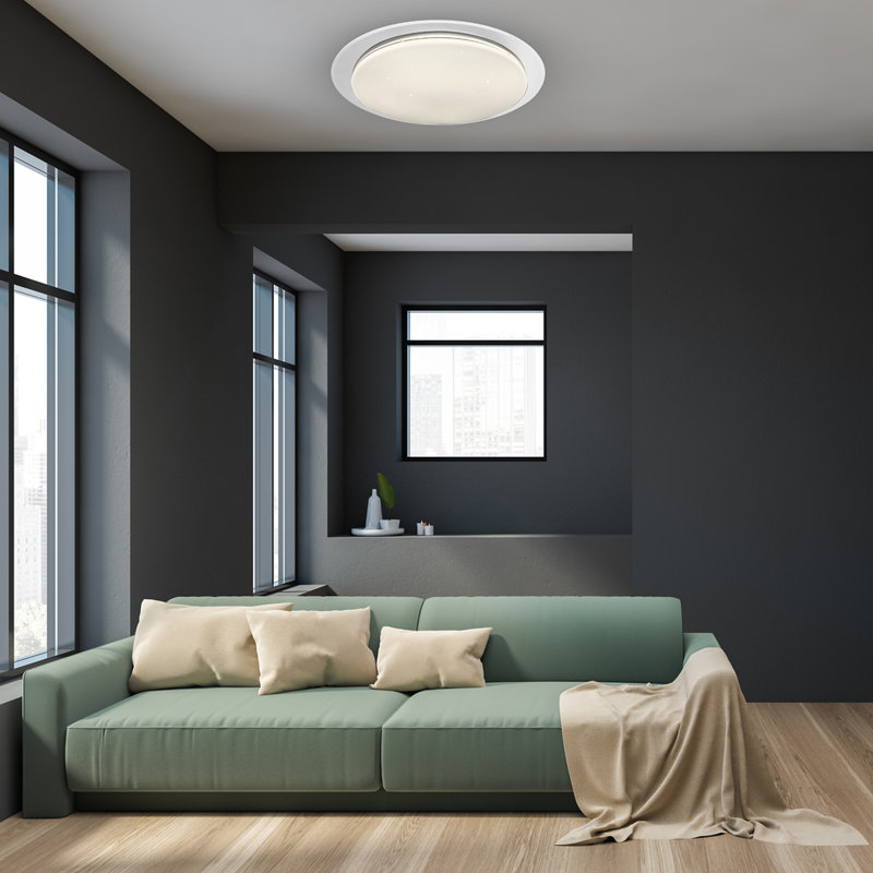 Ontario Acrylic LED Flush Mount