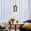 Luminaire suspendu lanterne Folkert