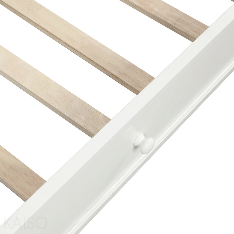 Lit de jour simple en bois avec lit gigogne simple