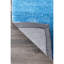 Tapis bleu fait à la main Antwaun-27684032