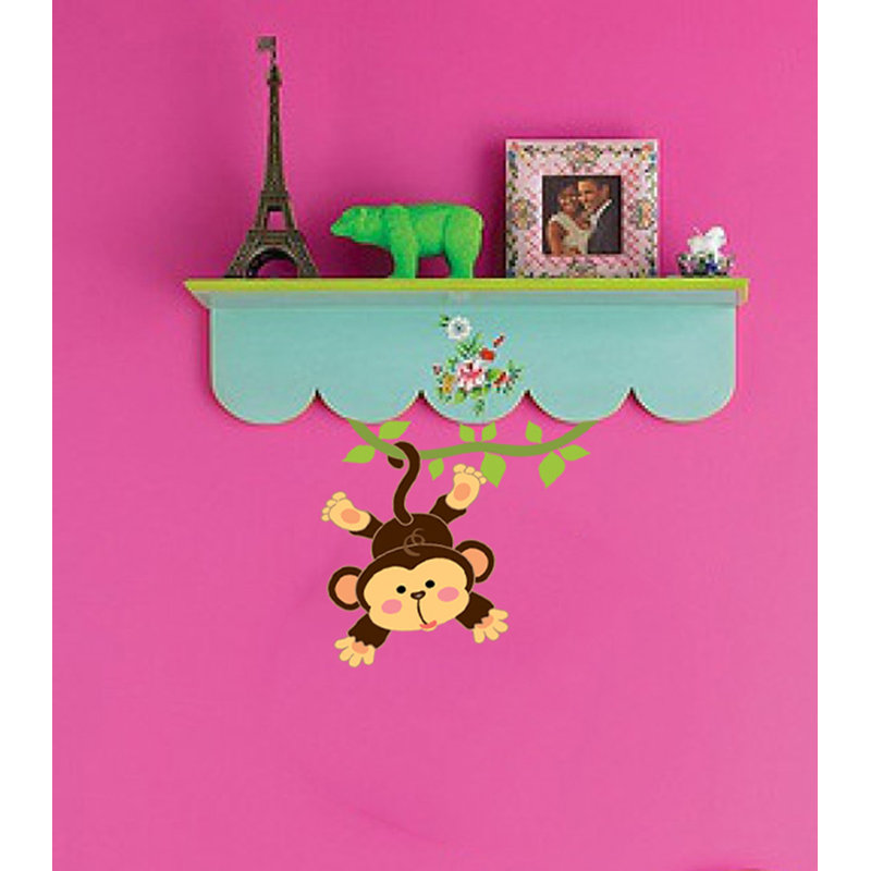 Animals Wall Decal, 10" H x 11" W