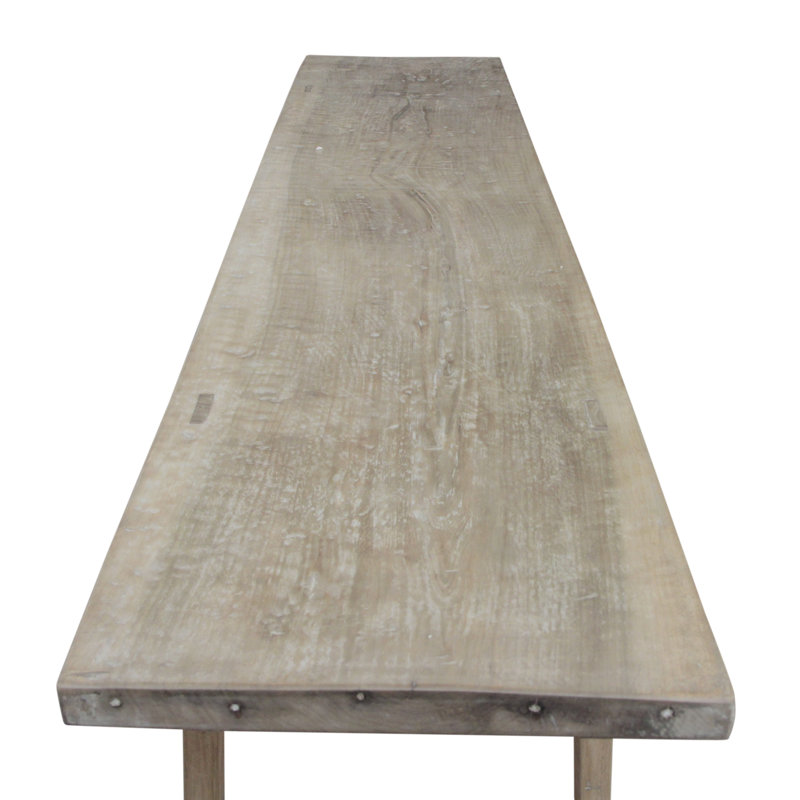 90'' W Solid Wood Console Table