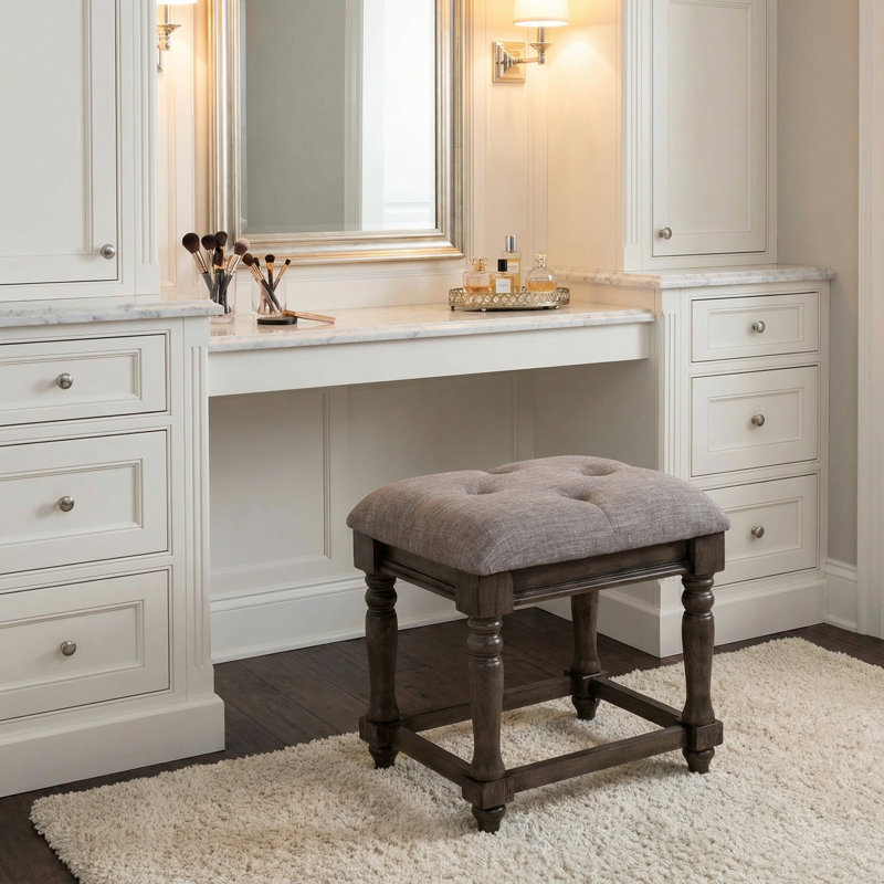 Devell Upholstered Ottoman