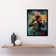 Kopstal Violinist With A Hat Playing Music On His Violin - Single Picture Frame Print