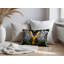 Oreiller rectangulaire réversible intérieur / extérieur Kondy Zebra-120203893-120332433