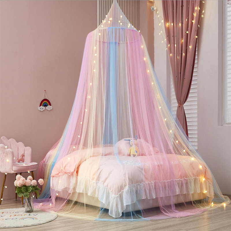 Morwenna Cotton Blend, Nylon Bed Canopy