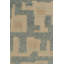 Scandinavian Hand Knotted Wool Geometric Area Rug-1239453748