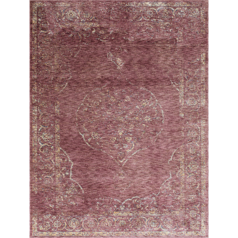 Oriental Indoor Rug, Rectangle 4'11" x 7'