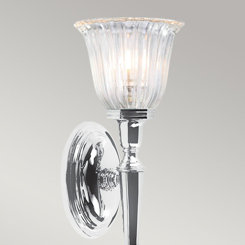 Thornsberry 1-Light Wallchiere, Polished Chrome