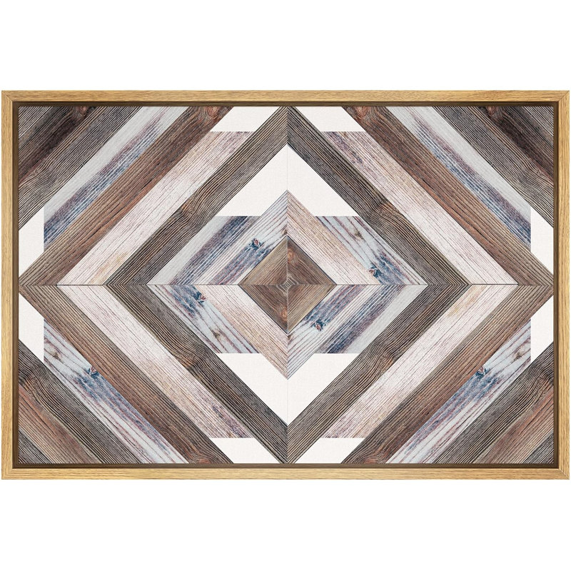 Panneau de décor Western Western, H 24 po x l 36 po x P 1,5 po, Naturel