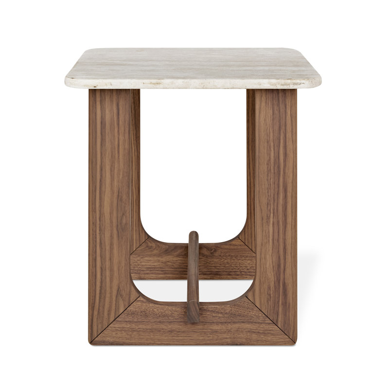 Portico Square End Table, Classic Walnut