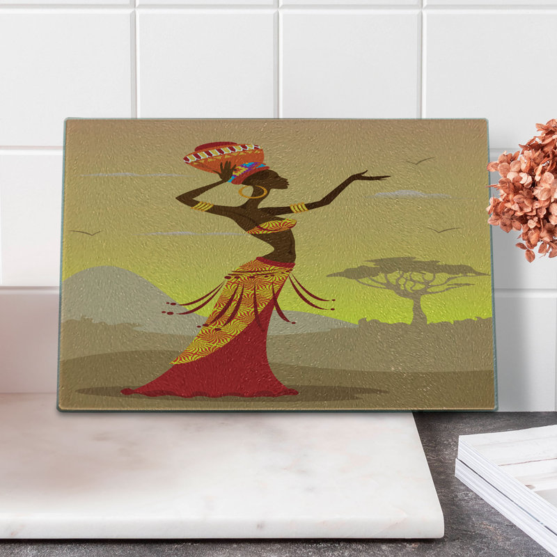 Planche à découper Ambesonne Afro