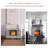 Amauche 1 Panel Iron Fireplace Screen