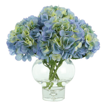 Hydrangea Arrangement in Vase