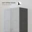Audriena 2 Door Manufactured Wood Wardrobe-1796047086