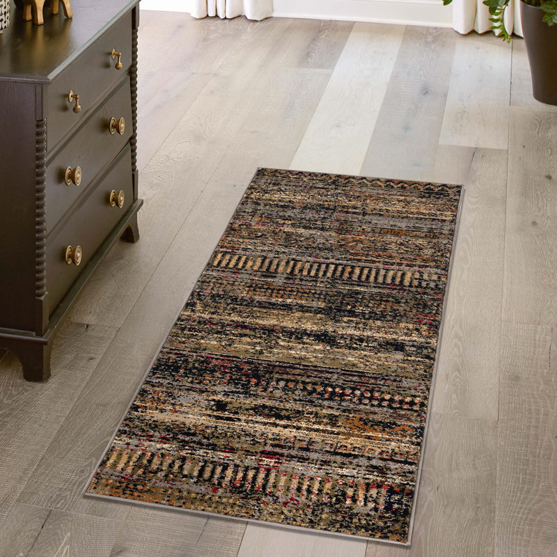 Blakely In Polypropylene Woven by the Quigley Machine, Runner 2' x 9'