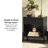 Luka 1-Drawer Nightstand with Open Cubby-1659644580