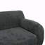 Canapé à compression U_Style 81,5 po, design courbé, canapé décontracté 3 places pour les salons, les chambres et les appartements-1604950417