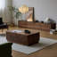 Table de bout en noyer noir-109697293