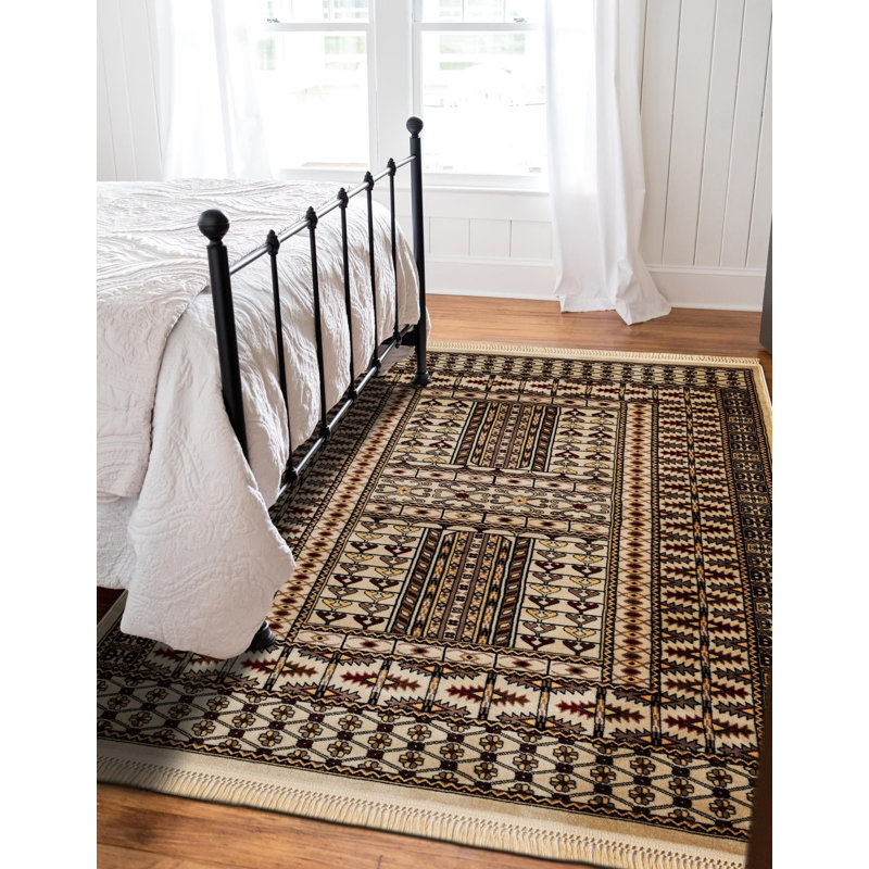 None Hufnagel Area Rug Beige Colour, Rectangle 2' x 3'1"