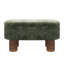 Pouf de rangement moderne en velours côtelé, banc rembourré pour chambre, entrée, salon et hall d'entrée-297338454