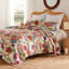 Ensemble de courtepointe pour grand lit 3 pièces Greenland Home Fashions Jewel White 90 x 90 + 20 x 26 (2)-118707414-118707416