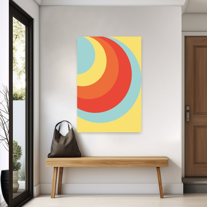 Art contemporain contemporain abstrait, H 60 po x l 40 po