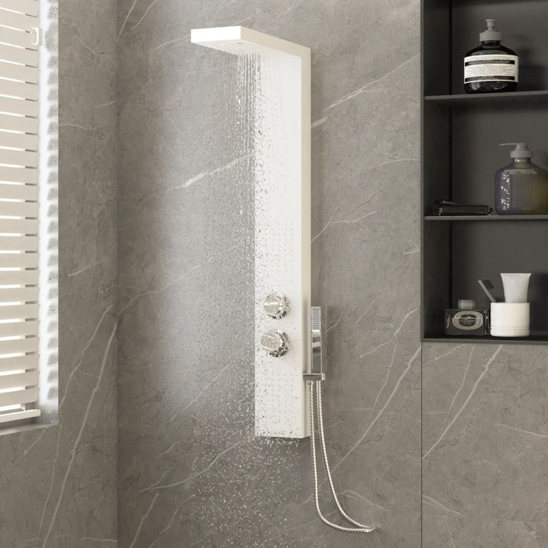 Perreault Shower Tower Panel, White