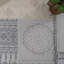 Tapis d'intérieur / extérieur gris / blanc / géométrique NAAR Guros Collection 8X10-1249541970