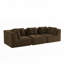 Canapé modulaire surdimensionné surdimensionné en velours côtelé, assise profonde, sans assemblage, antidérapant-837126845-837126847
