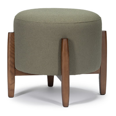 Blanche Ottoman by George Oliver