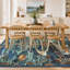 Tapis lavable rétro à motif de cerfs Woodland-453046272-453046273