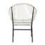 Ensemble de 2 chaises d'extérieur NUSA