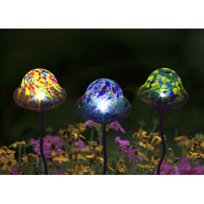 Ensemble de piquets de jardin 3 pièces LunaLite