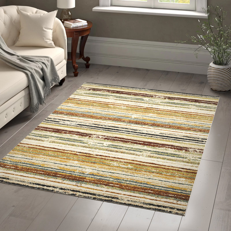 Thanh Striped Area Rug, Rectangle 200 x 290cm