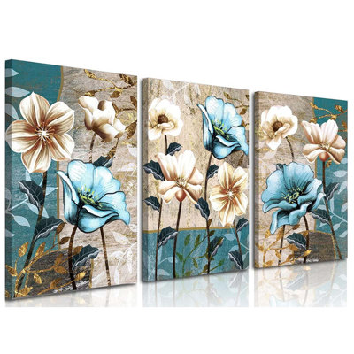 3 Piece Wrapped Canvas Print