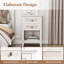 17.7 " W Standard Drawer Nightstand