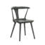 Ensemble de 2 chaises de ferme, chaises d'appoint en bois pour la cuisine et la salle à manger-1095245098