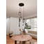 Cadi-Grace 3 - Light Black Cluster Pendant-320022402