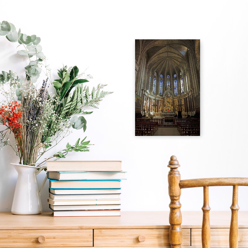 St Nazaire Cathedral Bezier Languedoc-Roussillon France by George Munday - Wrapped Canvas Print, 45.72 cm H x 30.48 cm W