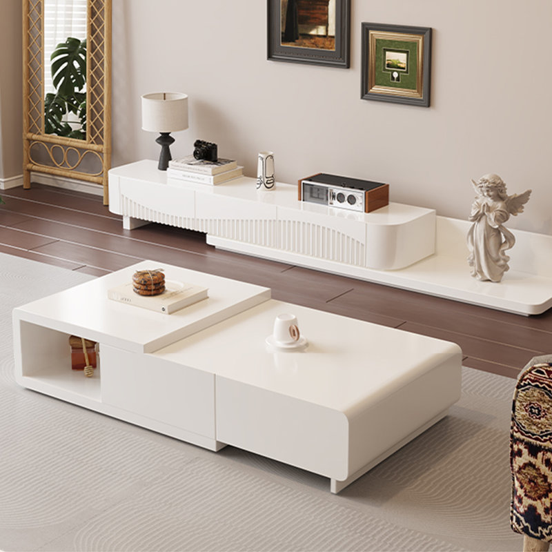 Table basse extensible en bois