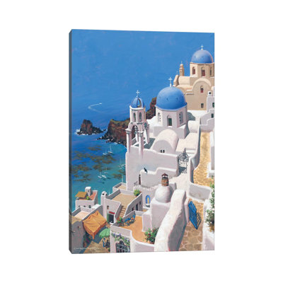 «Greek Paradise», reproduction d'art sur toile tendue