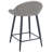 Hallam Upholstered Counter Stool with Metal Frame-1573737396