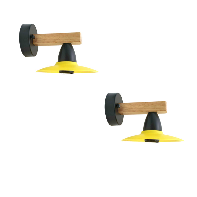 Doegolia Armed Sconce, No, Yellow