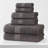 Hannu 450 GSM Eco-Friendly Cotton 6 Piece Assorted Quick Dry Bathroom Towel Set-326708850