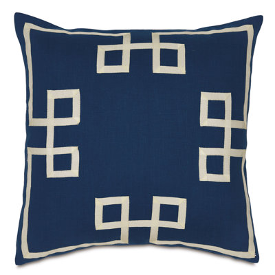 Resort Linen Program Linen Geometric Euro Pillow Cover & Insert