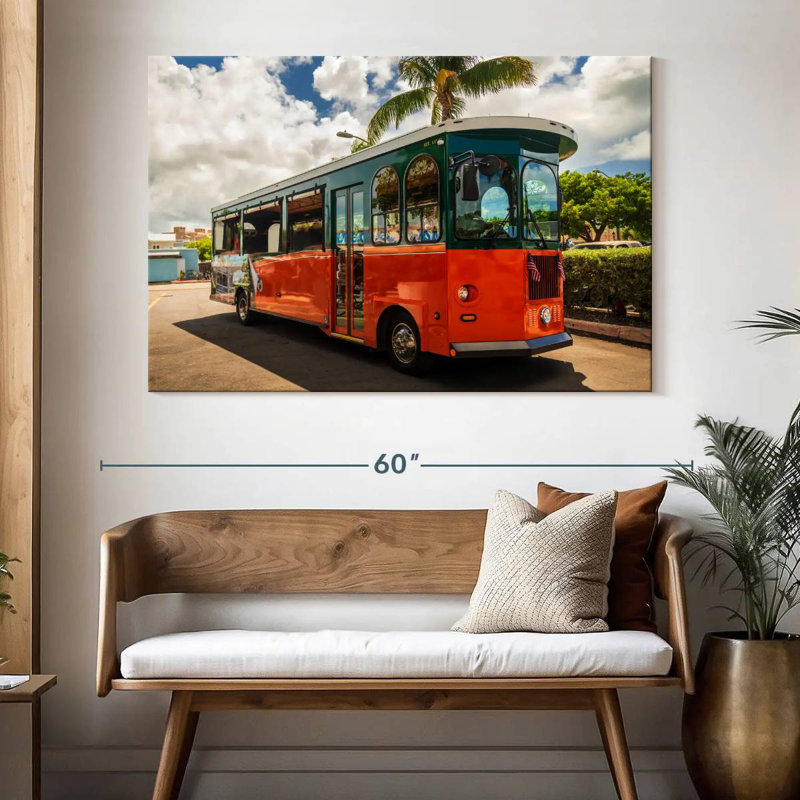 Key West Trriot Bus, H 34 po x l 51 po